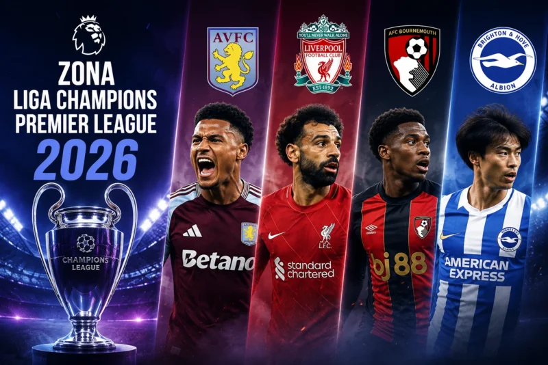 Persaingan Zona Liga Champions Premier League 2026 Makin Gila!.webp